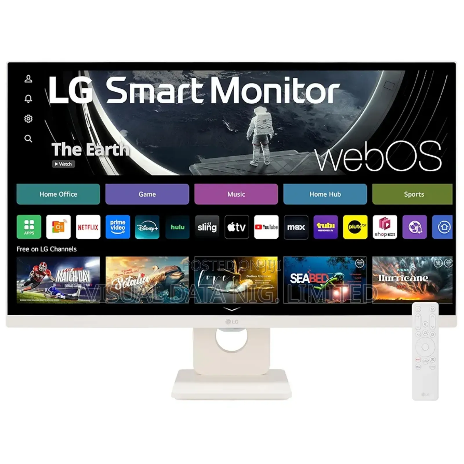 Lg Smart Monitor 27-Inch FHD (1920x1080) Ips Display, Webos