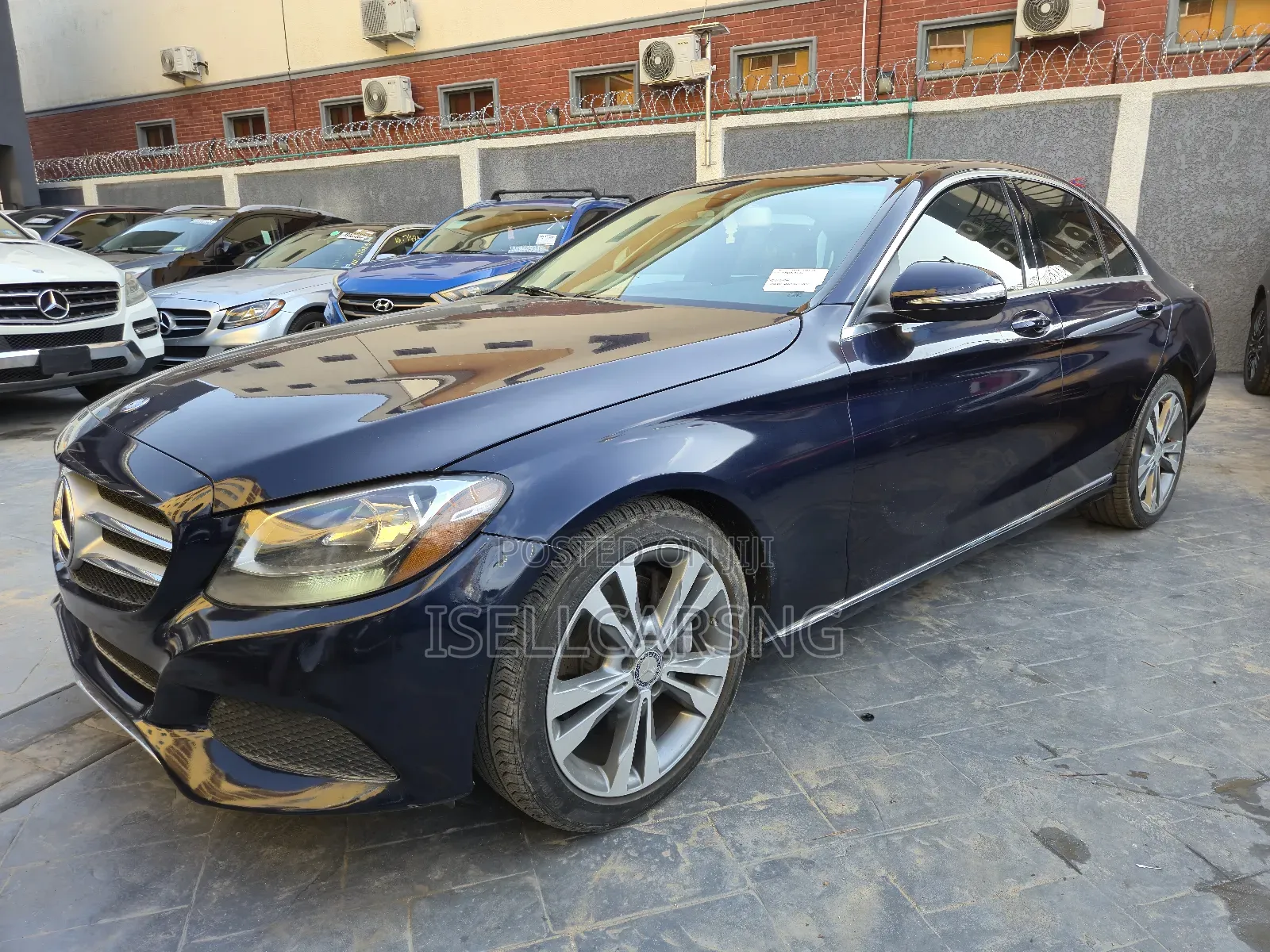 Mercedes-Benz C300 Sport 4dr RWD Sedan (2.0L 4cyl 7A) 2015 Blue