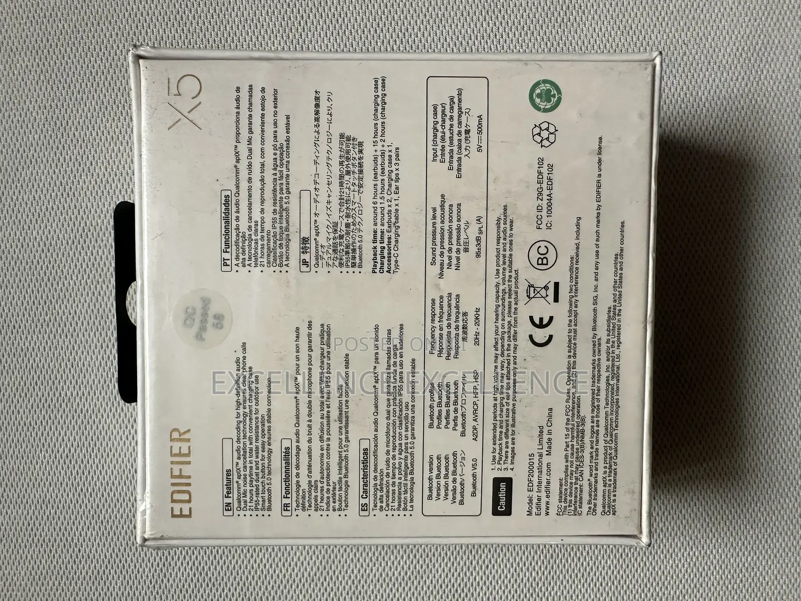Brand New Edifier X5 Earbud