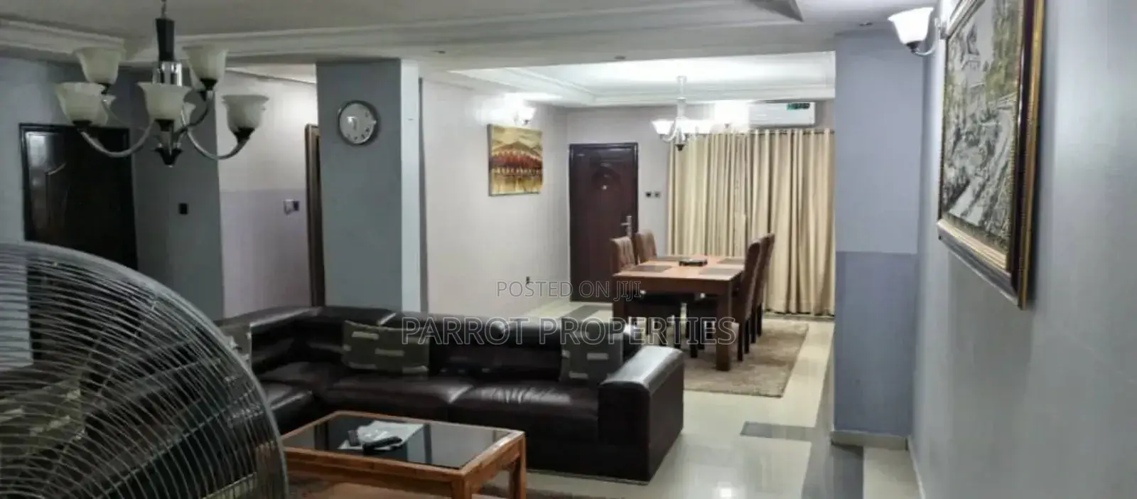 Furnished 3bdrm Apartment in Serviced Apartment, Gwarinpa for rent