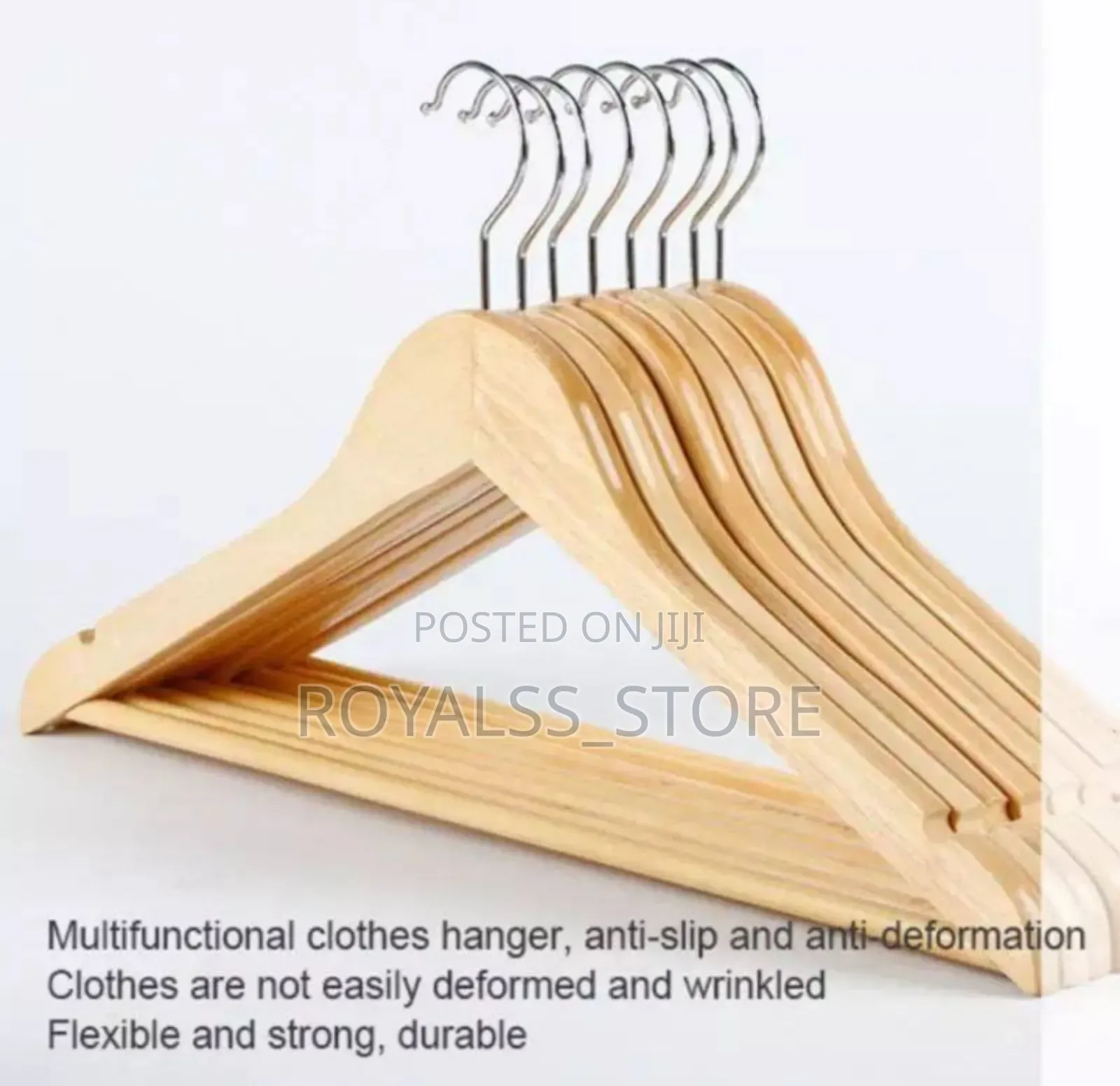 Wooden Boutique Cloth Hanger
