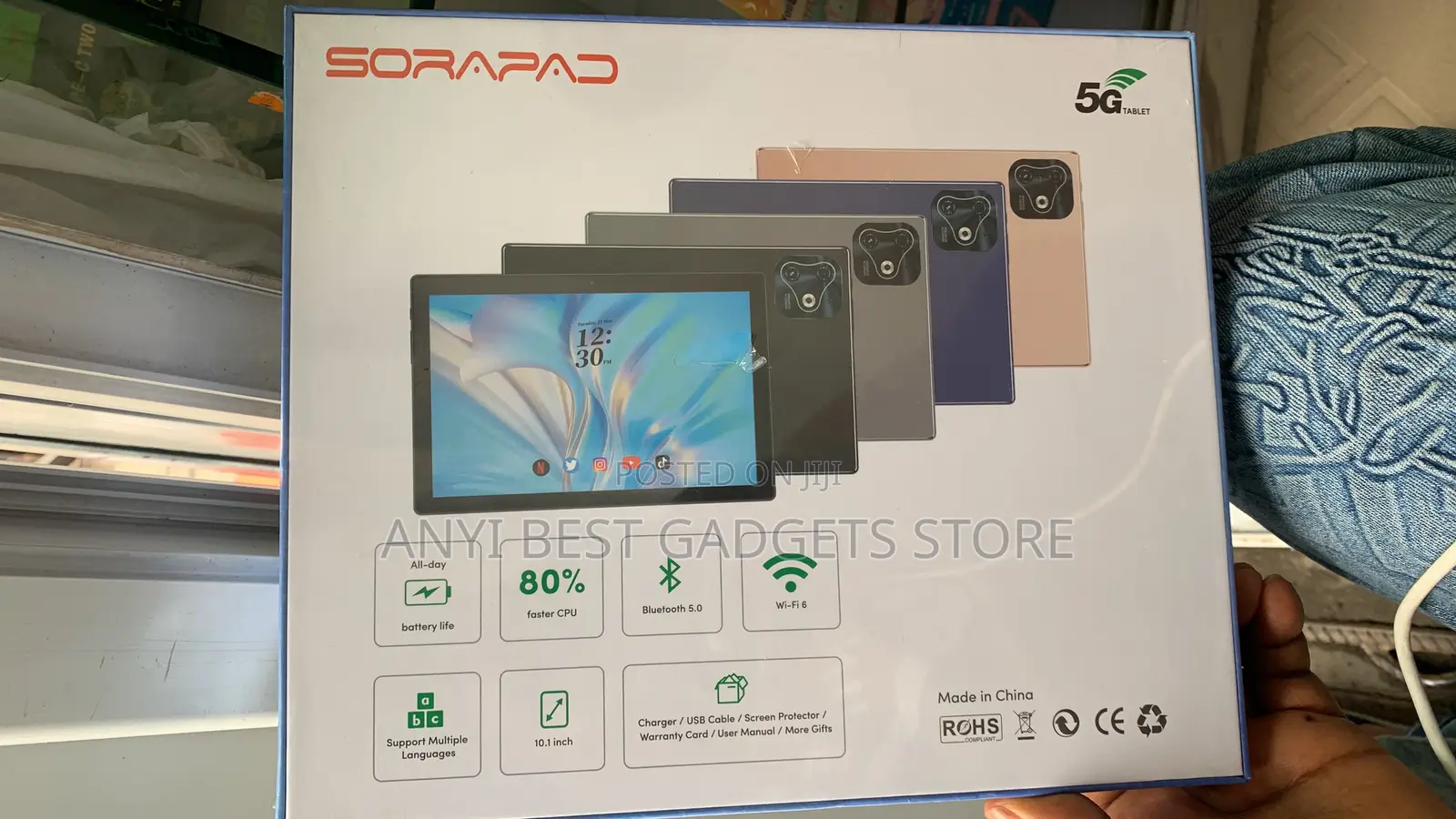 New Sorapad S702 256 GB Black