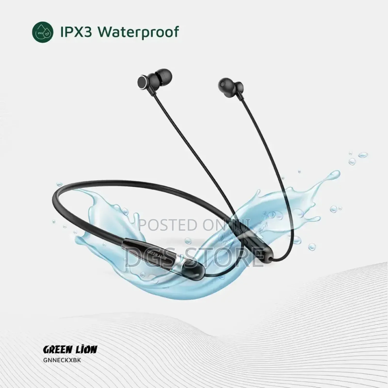 Green Lion Neck X Wireless Neckband