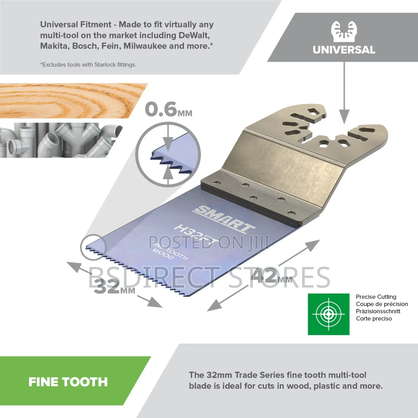 Smart Trade Series Universal 8 Piece Blade Assortment Kit
