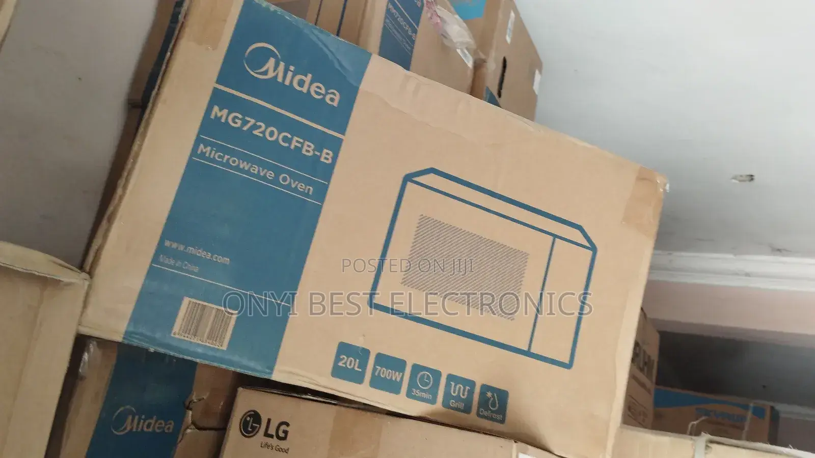 Midea Mw 20l 700w Mm720cfb-B Black Plus Grill