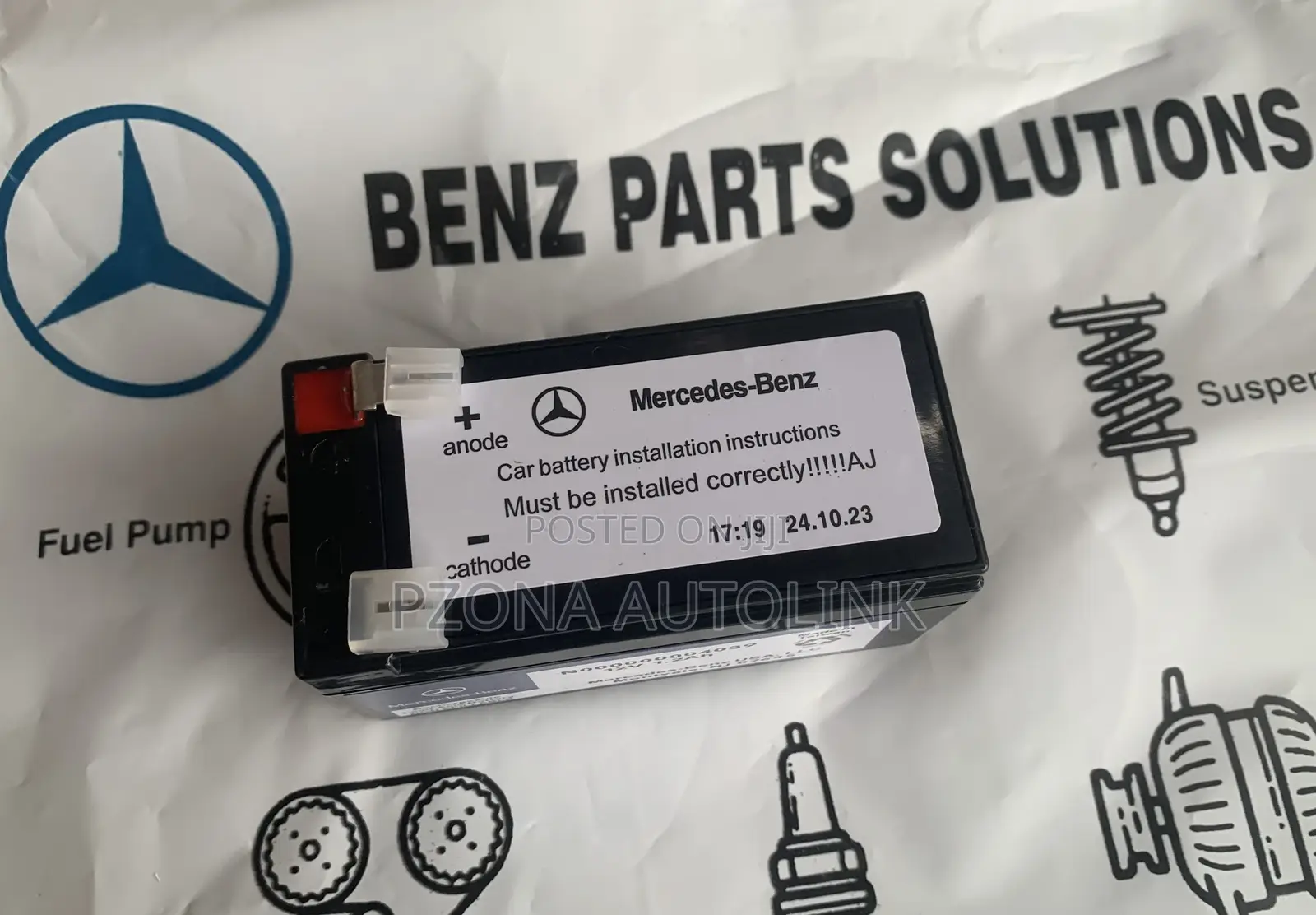 For Mercedes Benz Auxiliary Battery 12v W221 W212 W164