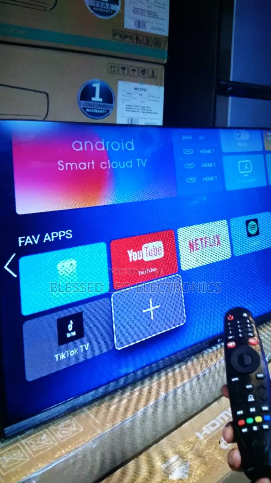 Lg 50inches Smart Android Cloud Tv