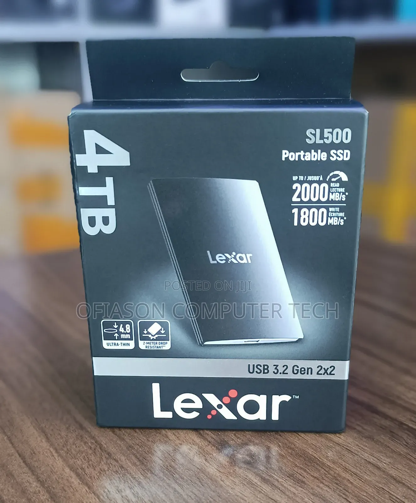 Lexar Portable SSD Sl500 4tb