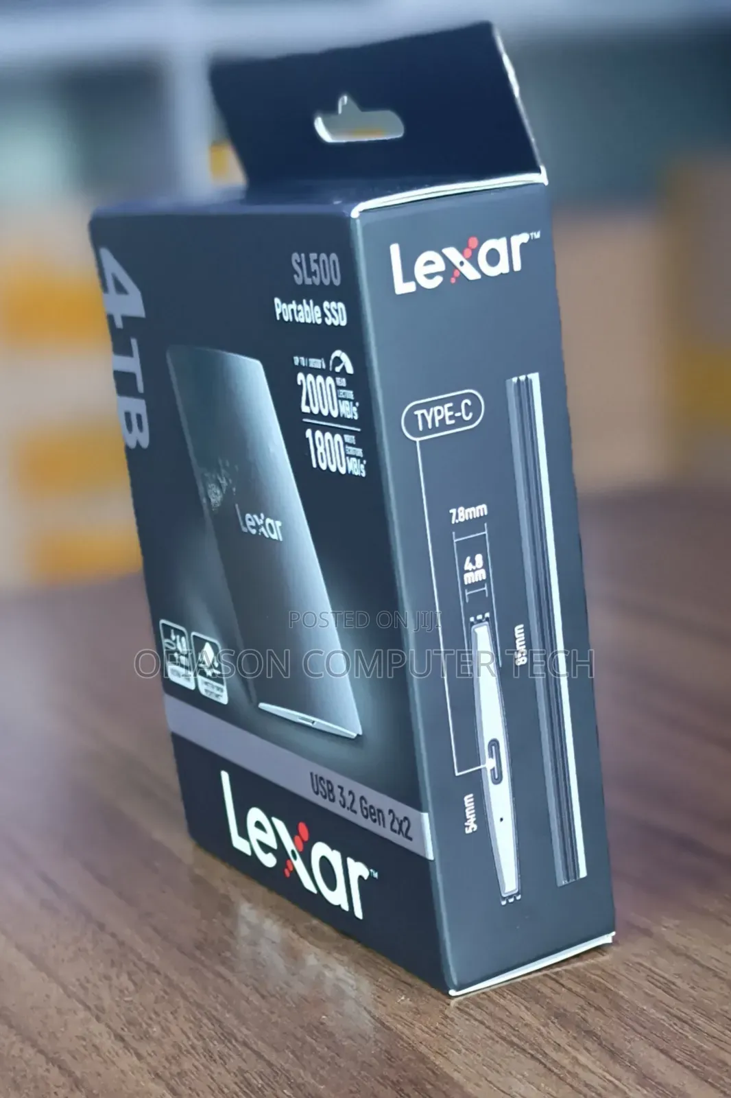 Lexar Portable SSD Sl500 4tb