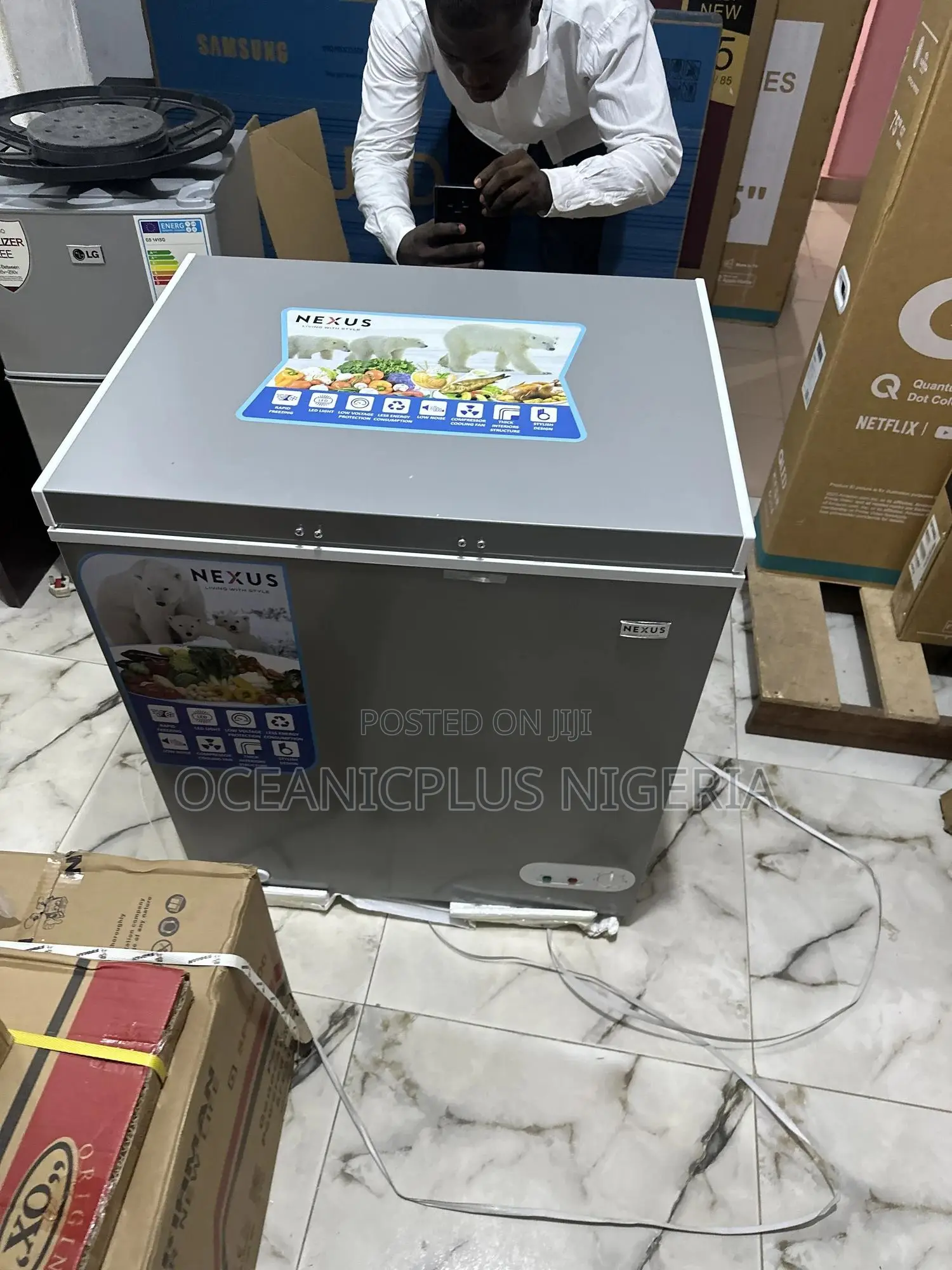 Nexus Coldarmor 150litres Nx-160h Chest Freezer