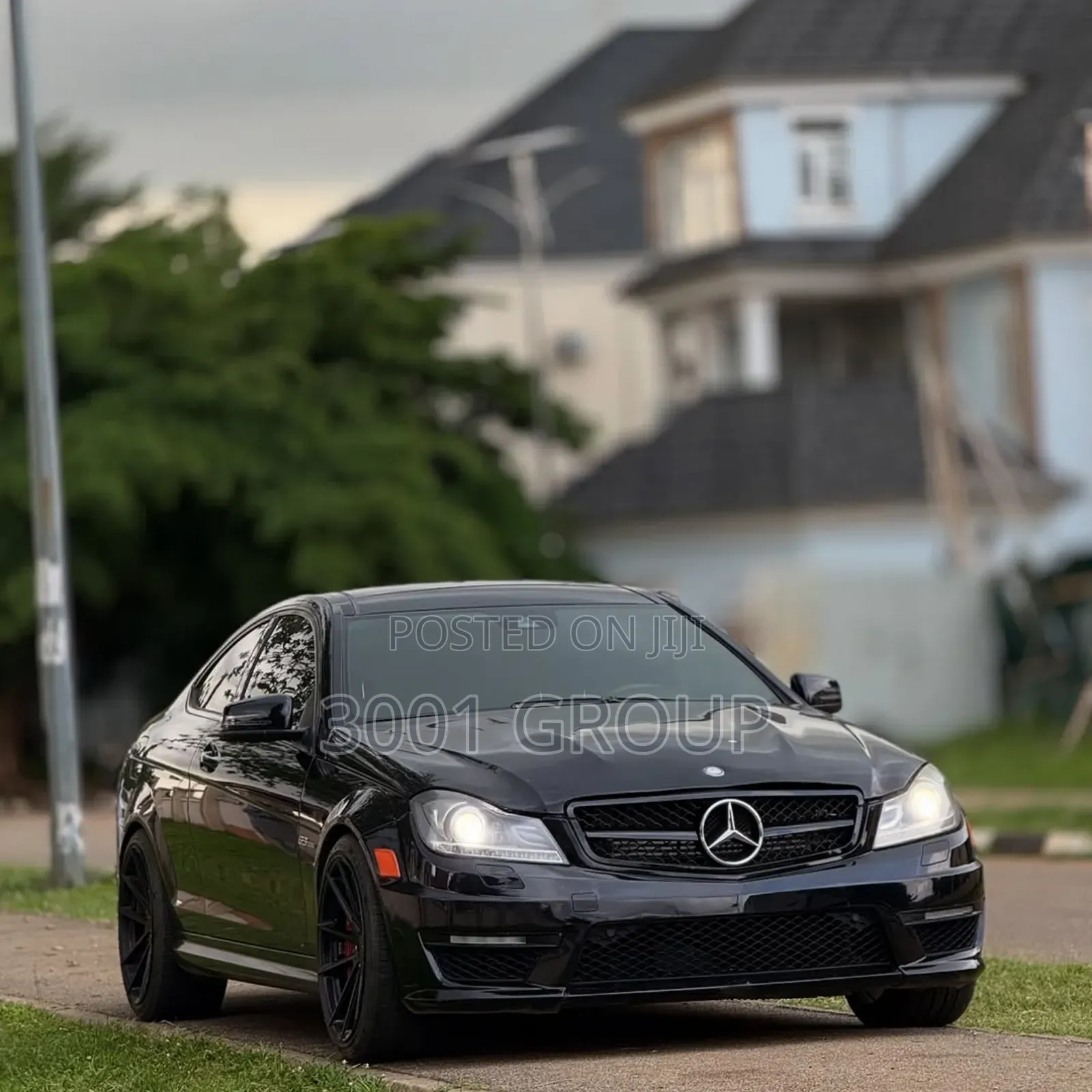 Mercedes-Benz C63 2013 Black