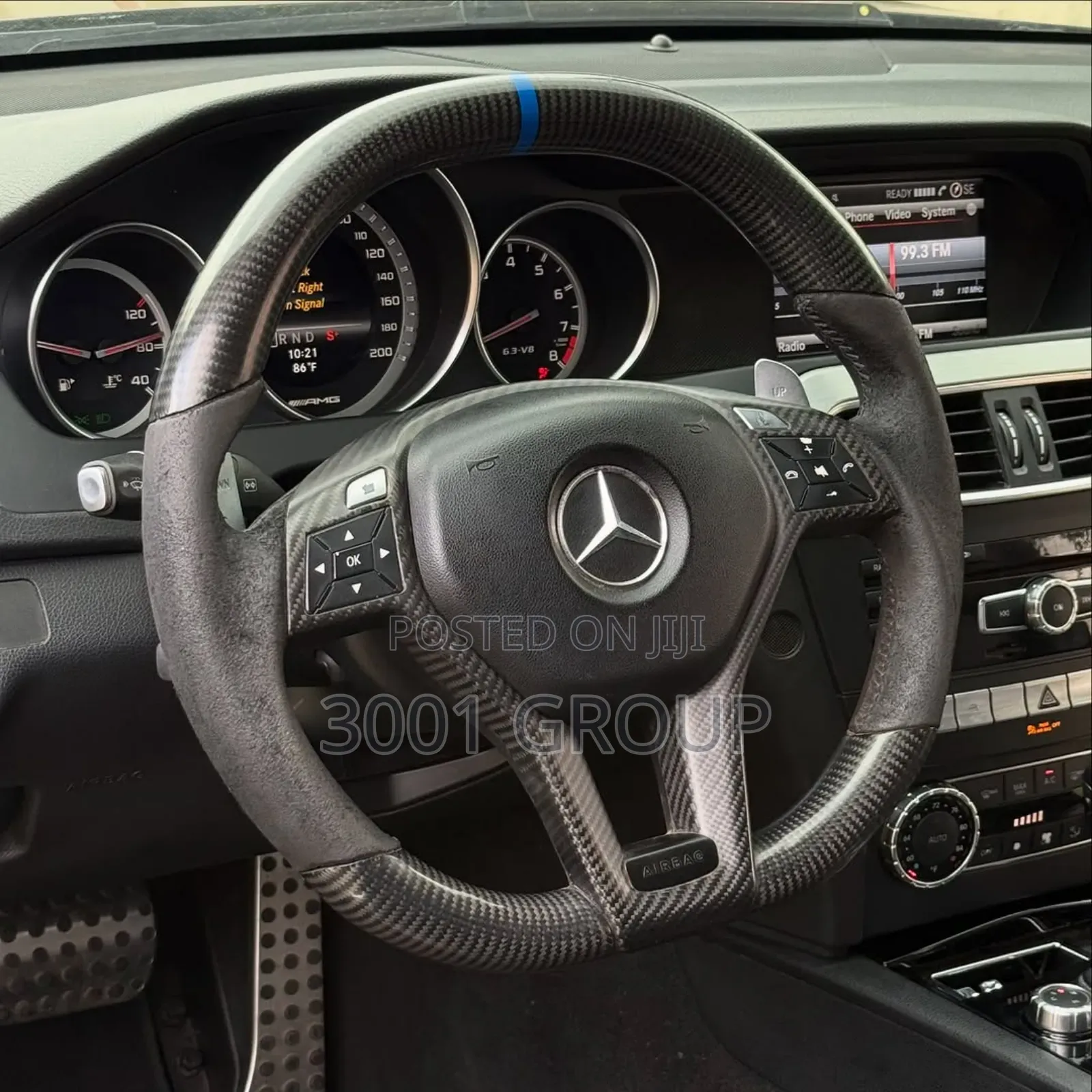 Mercedes-Benz C63 2013 Black