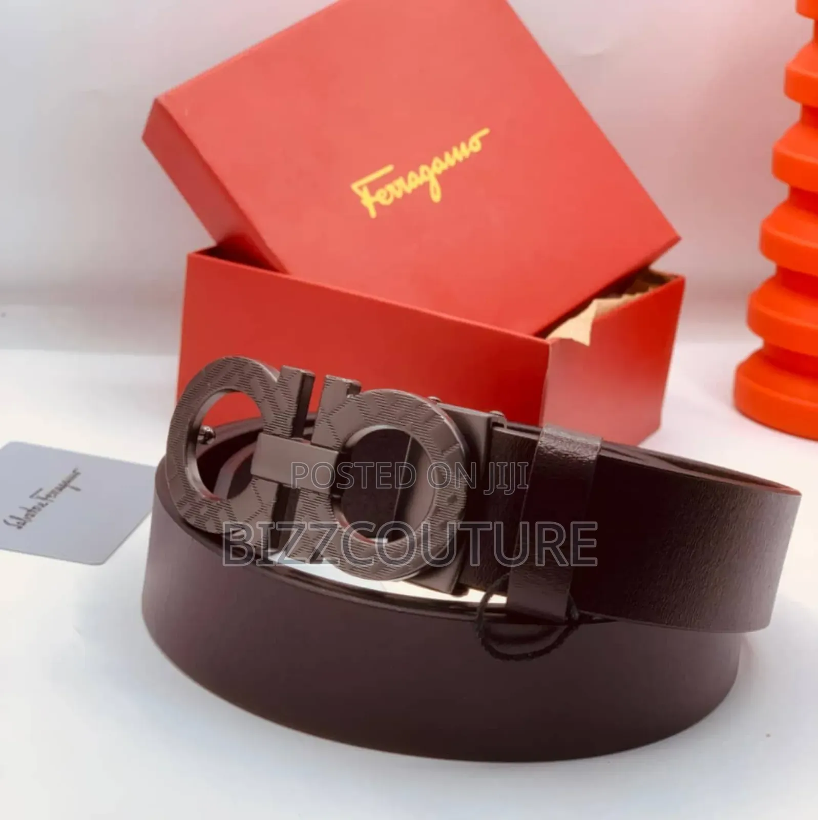 Original Salvatore Ferragamo Belts Available in Store