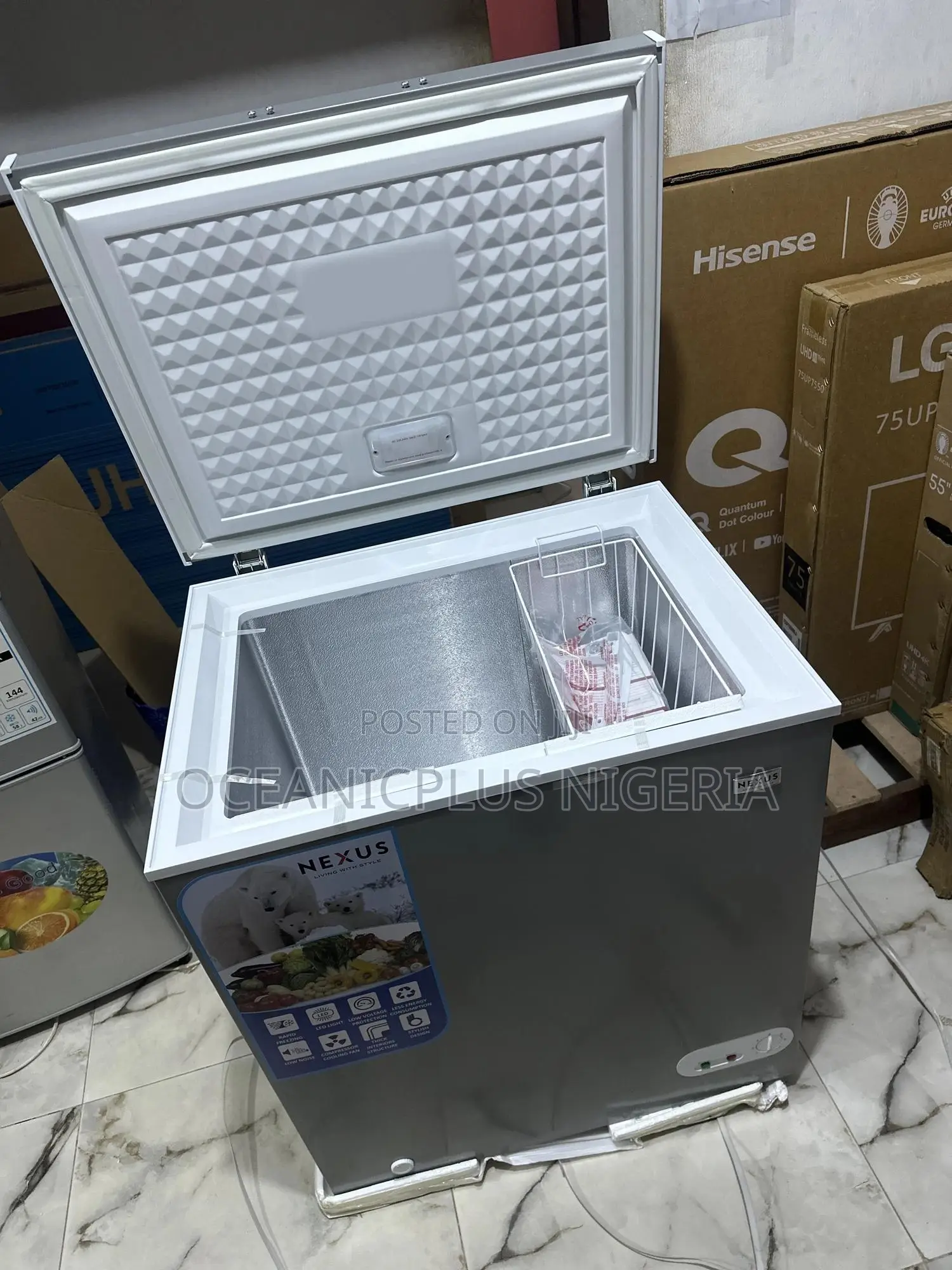 Nexus Arctictemp 150litres Nx-160h Chest Freezer