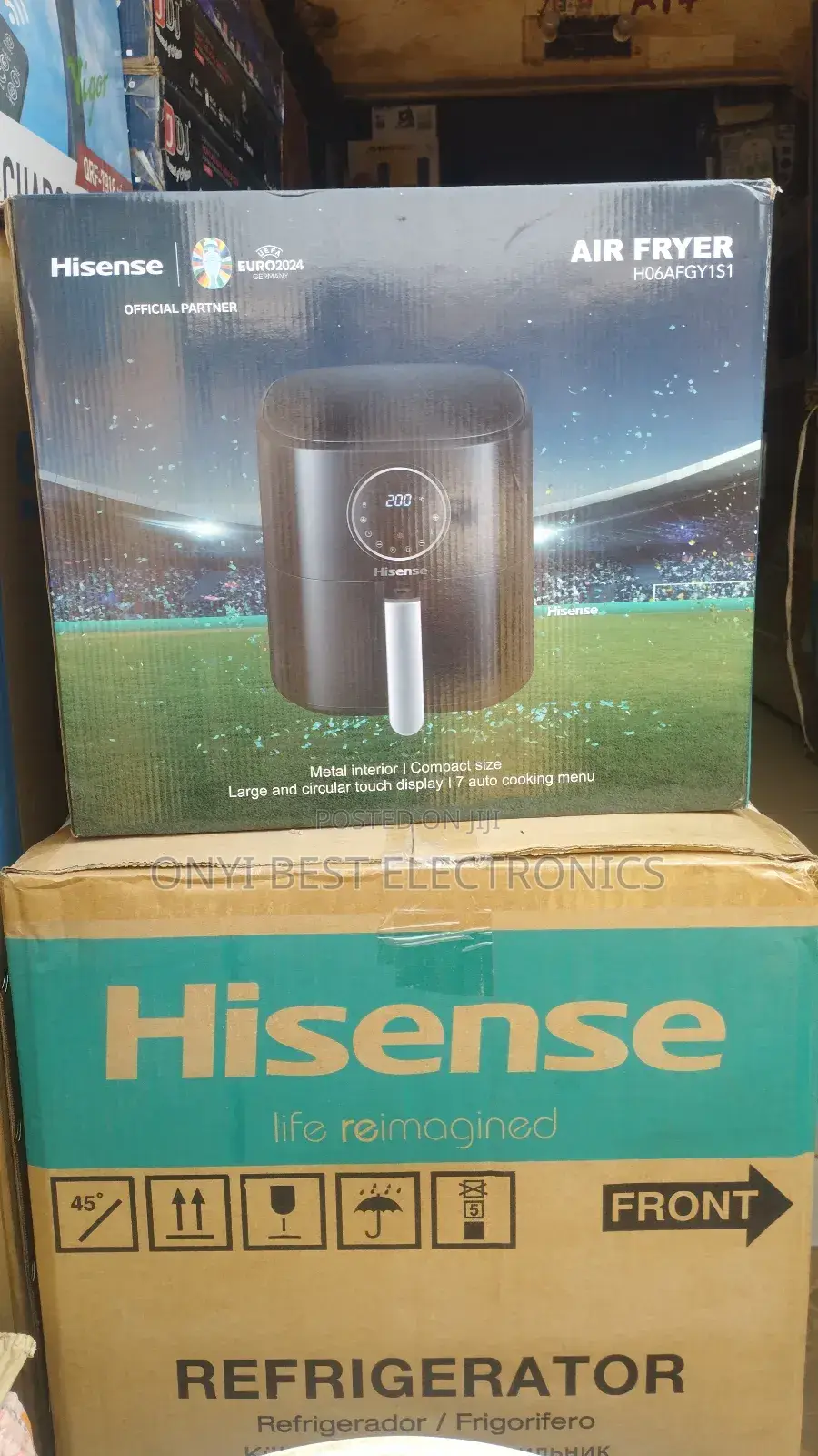 Hisense Air Fryer 5.2l 1500w (H06afgy1s1)