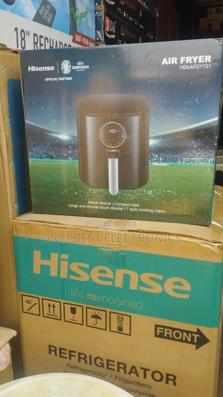 Hisense Air Fryer 5.2l 1500w (H06afgy1s1)