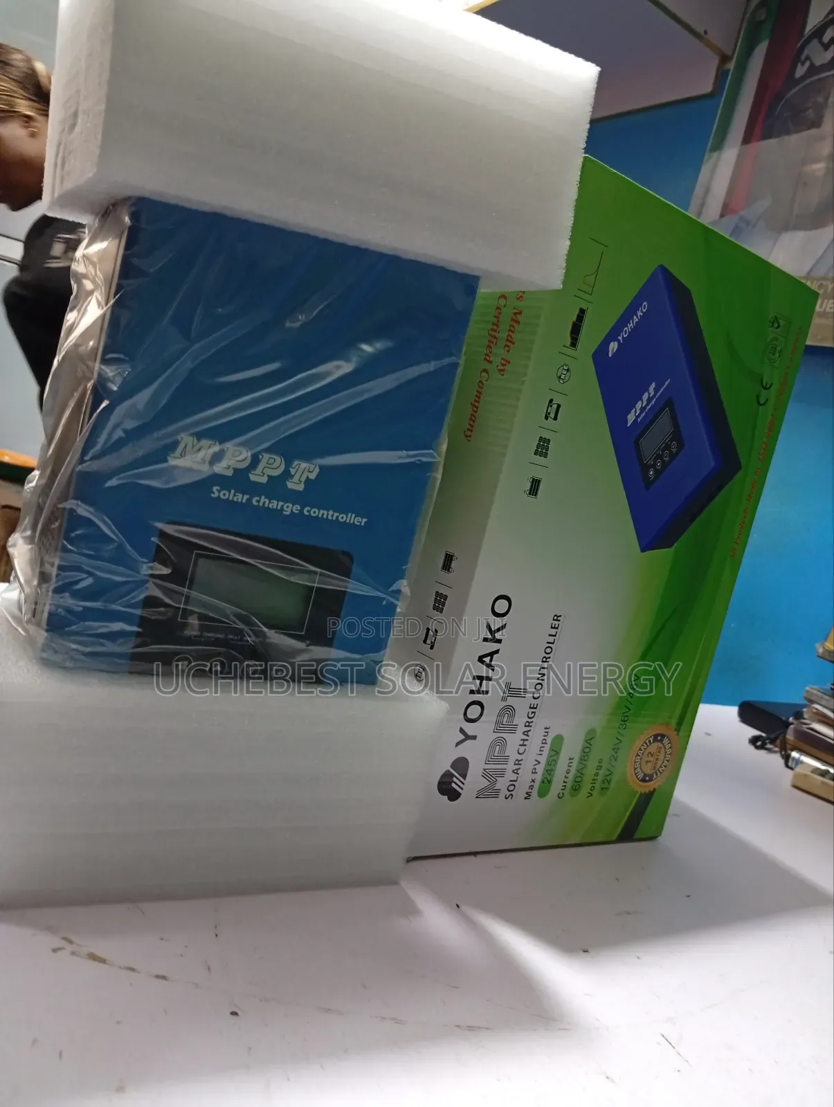 Yohako MPPT Charge Control 100a/12v/24v/36v/48v