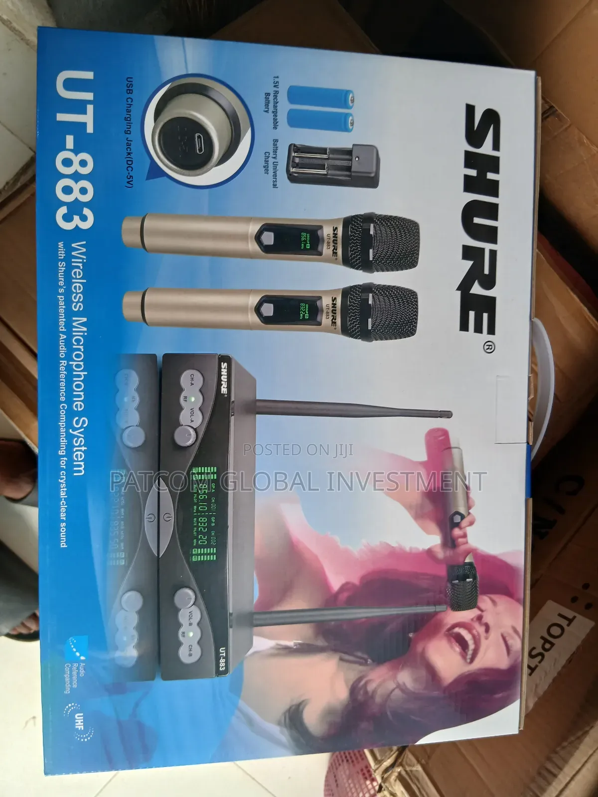 Shure Wireless Microphone Ut883