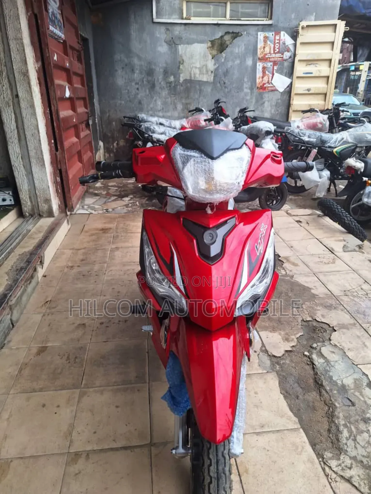 New Haojin HJ110-11 2024 Red