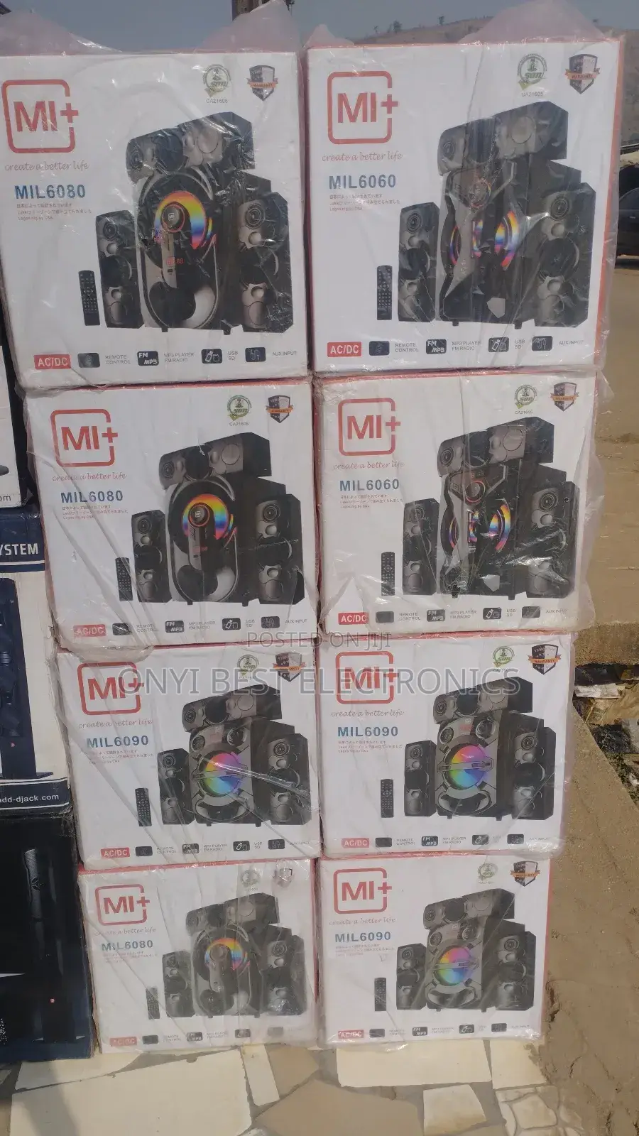 Mi+ Multimedia Speakers With Bluetooth and Usb Connectivity
