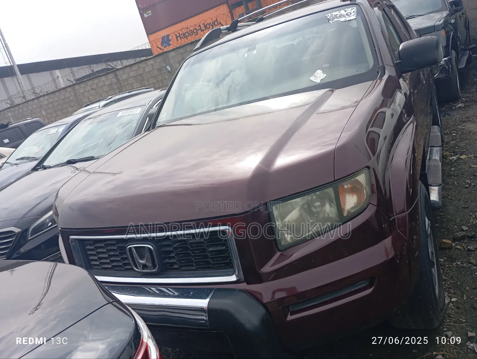 Honda Ridgeline 2008 Red
