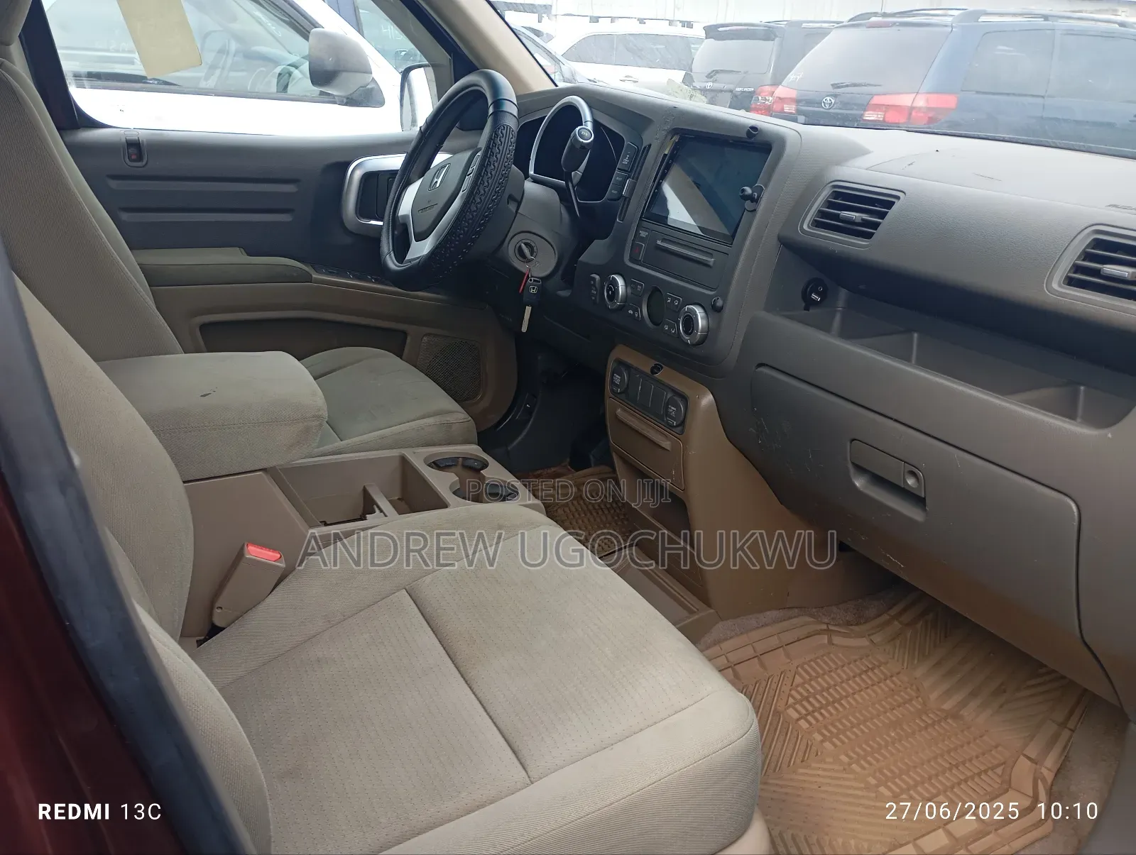 Honda Ridgeline 2008 Red