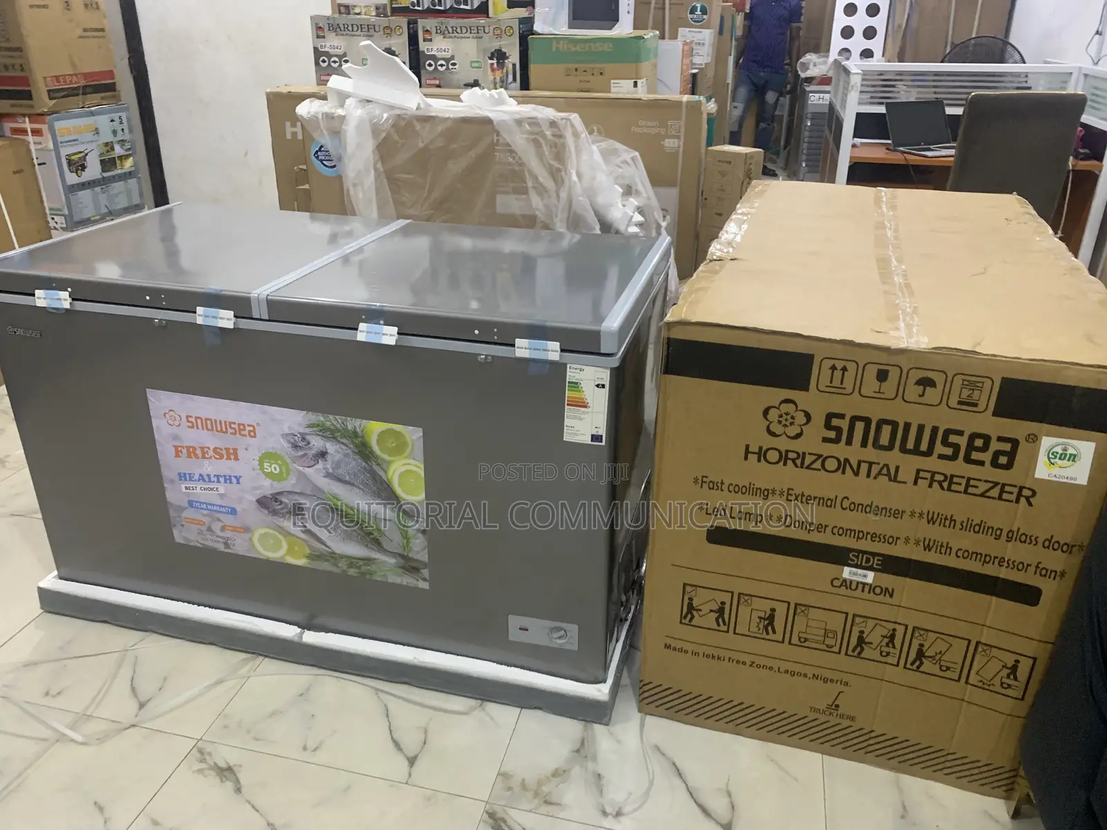 Snowsea 420l Chest Freezer – Family Sized