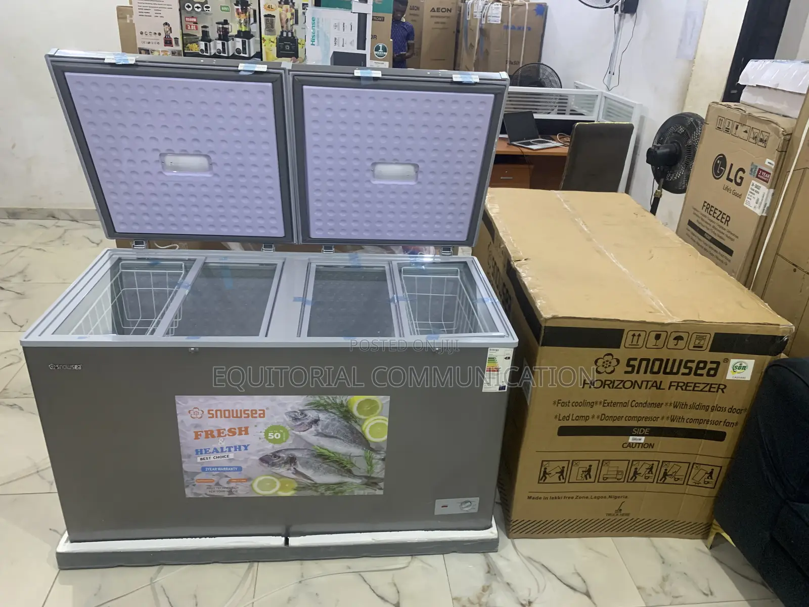 Large Snowsea Chest Freezer 420l – Energy Star Rated