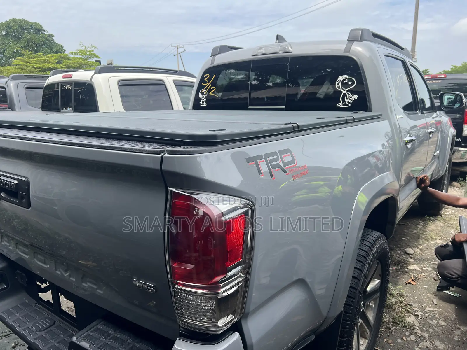 Toyota Tacoma Limited 2018 Silver