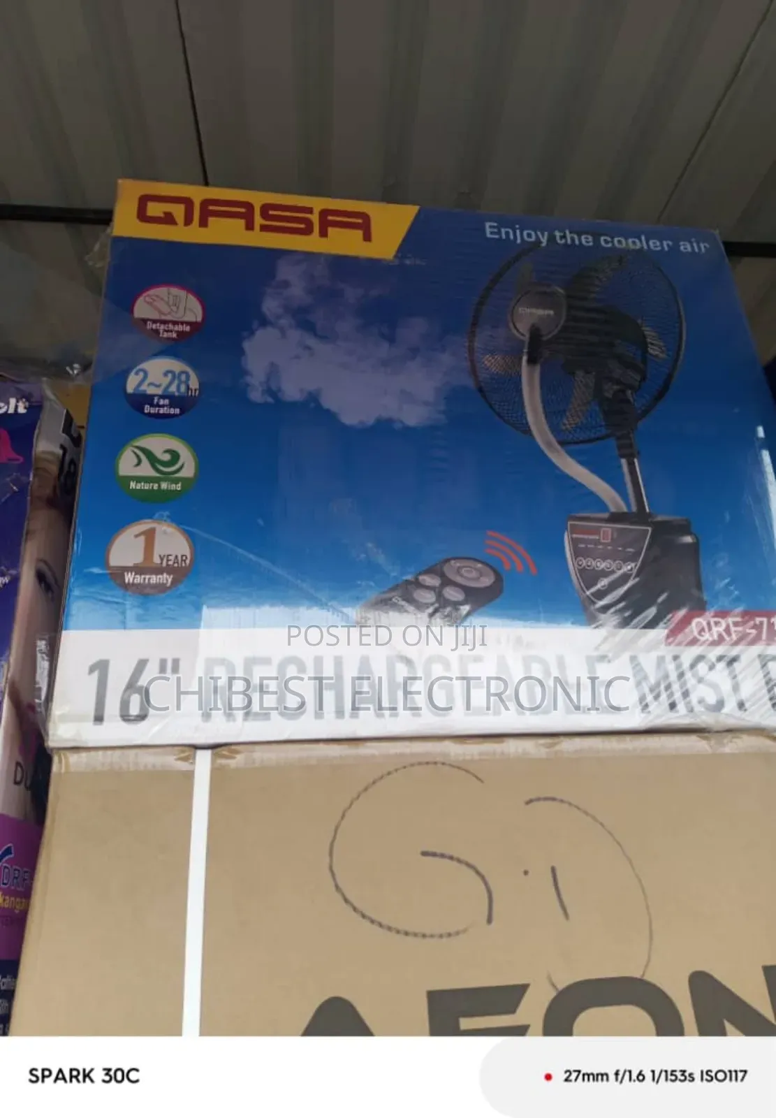 Gasa Rechargeable and Mix Fan