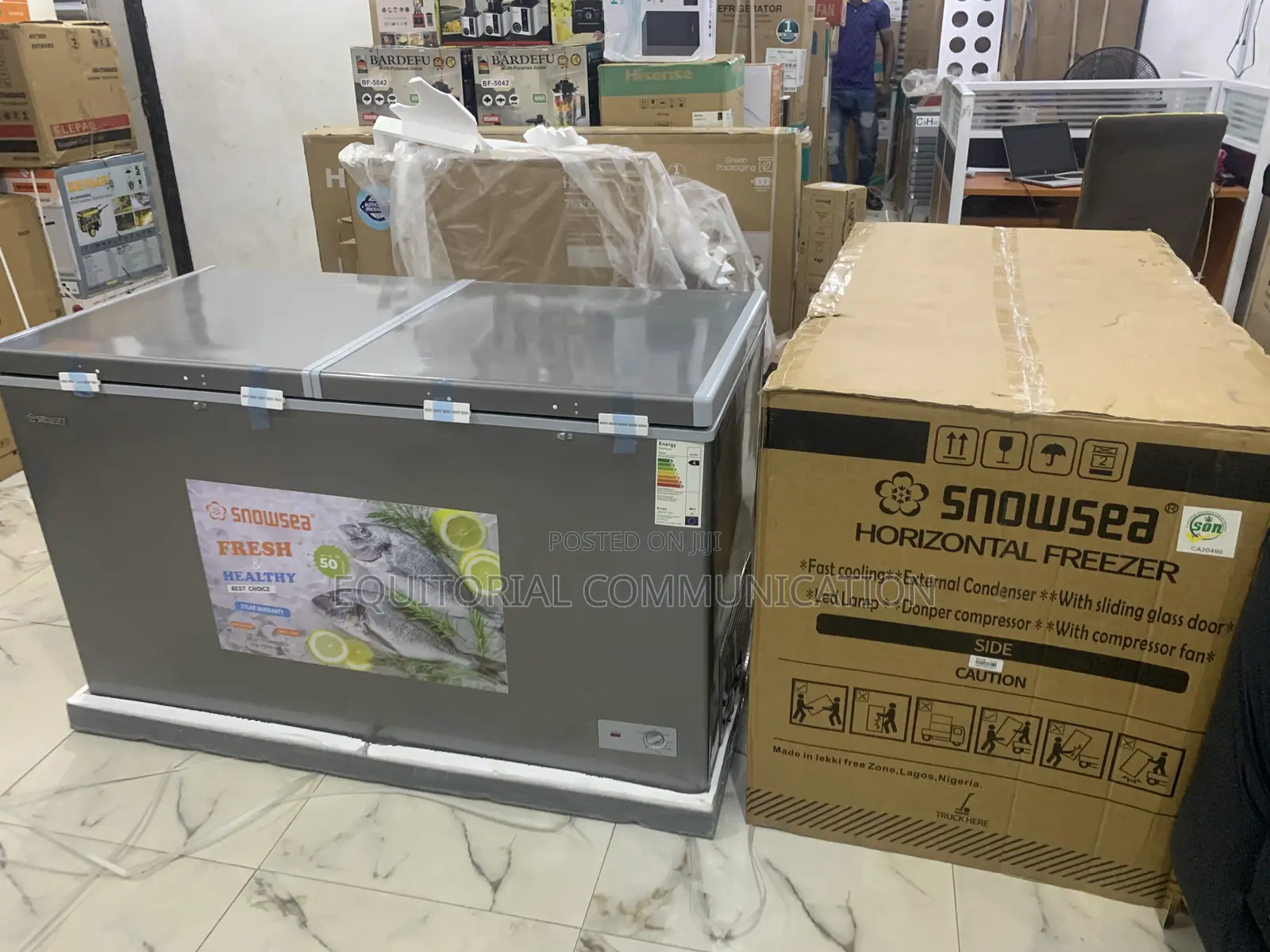 Snowsea 420l Chest Freezer – Perfect for Restaurants