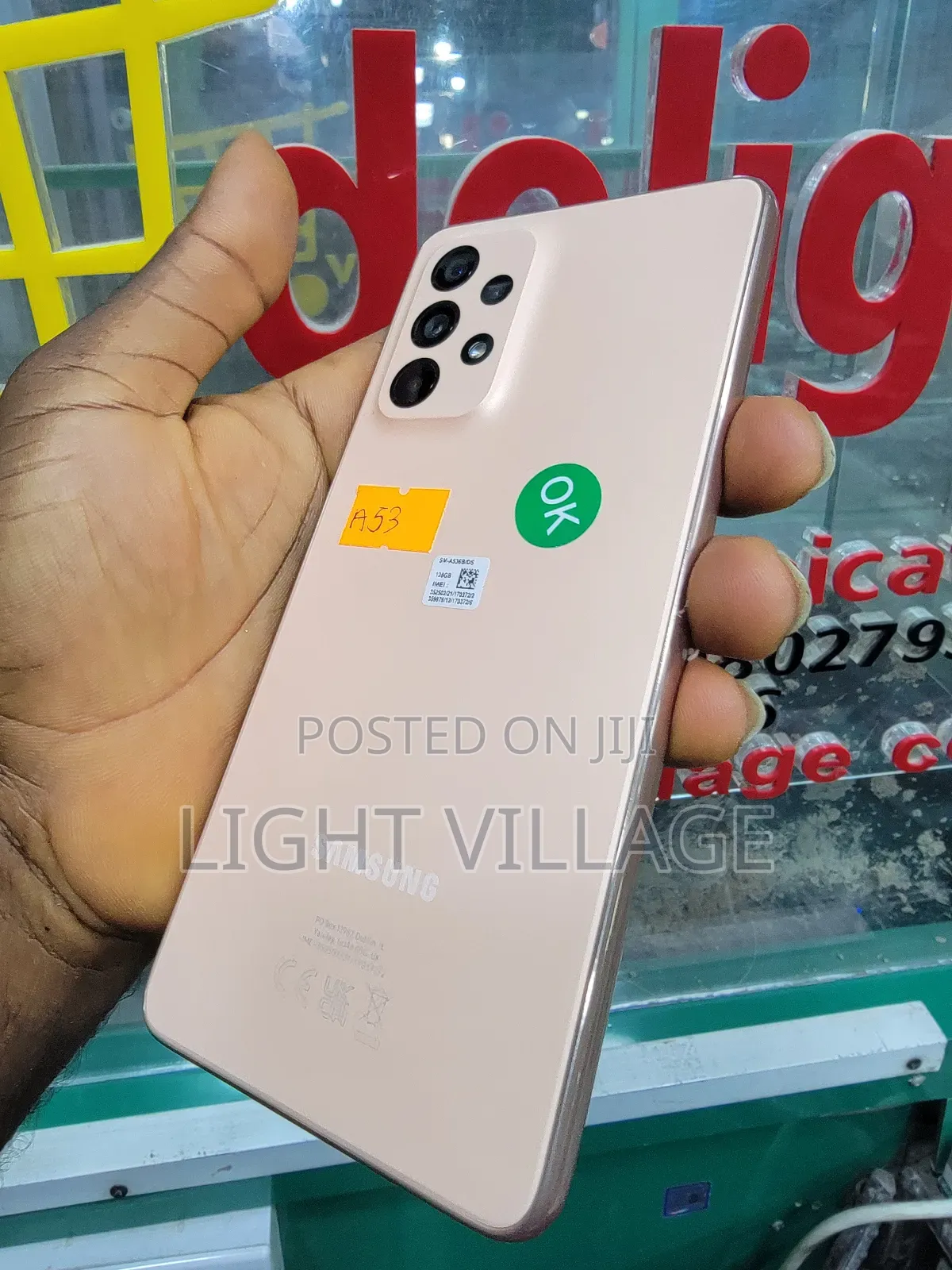 Samsung Galaxy A53 5G 128 GB Pink
