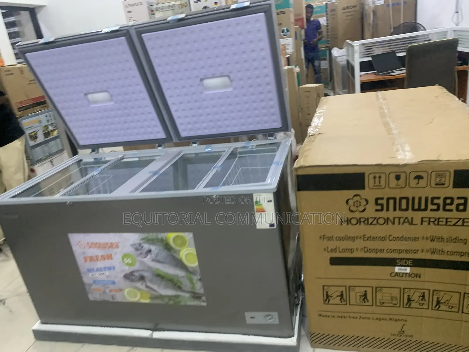 Snowsea 420l Deep Freezer – Ideal for Butchers