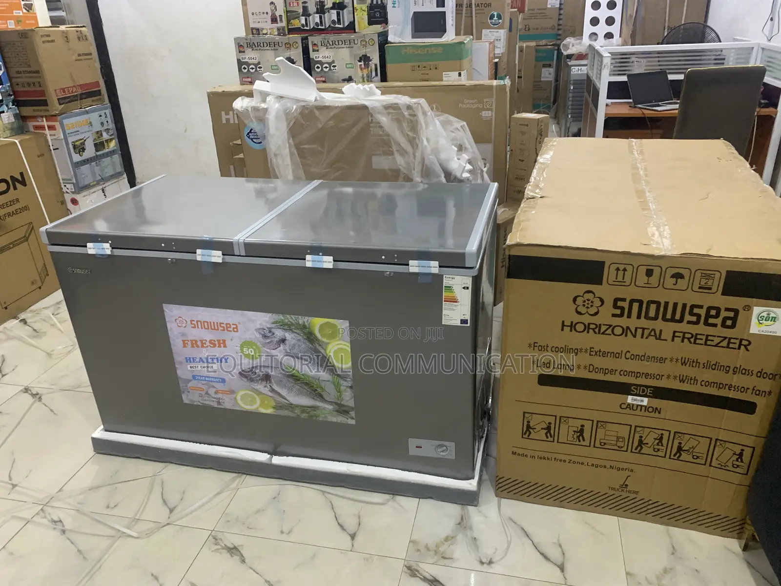 Snowsea 420l Deep Freezer – Ideal for Butchers