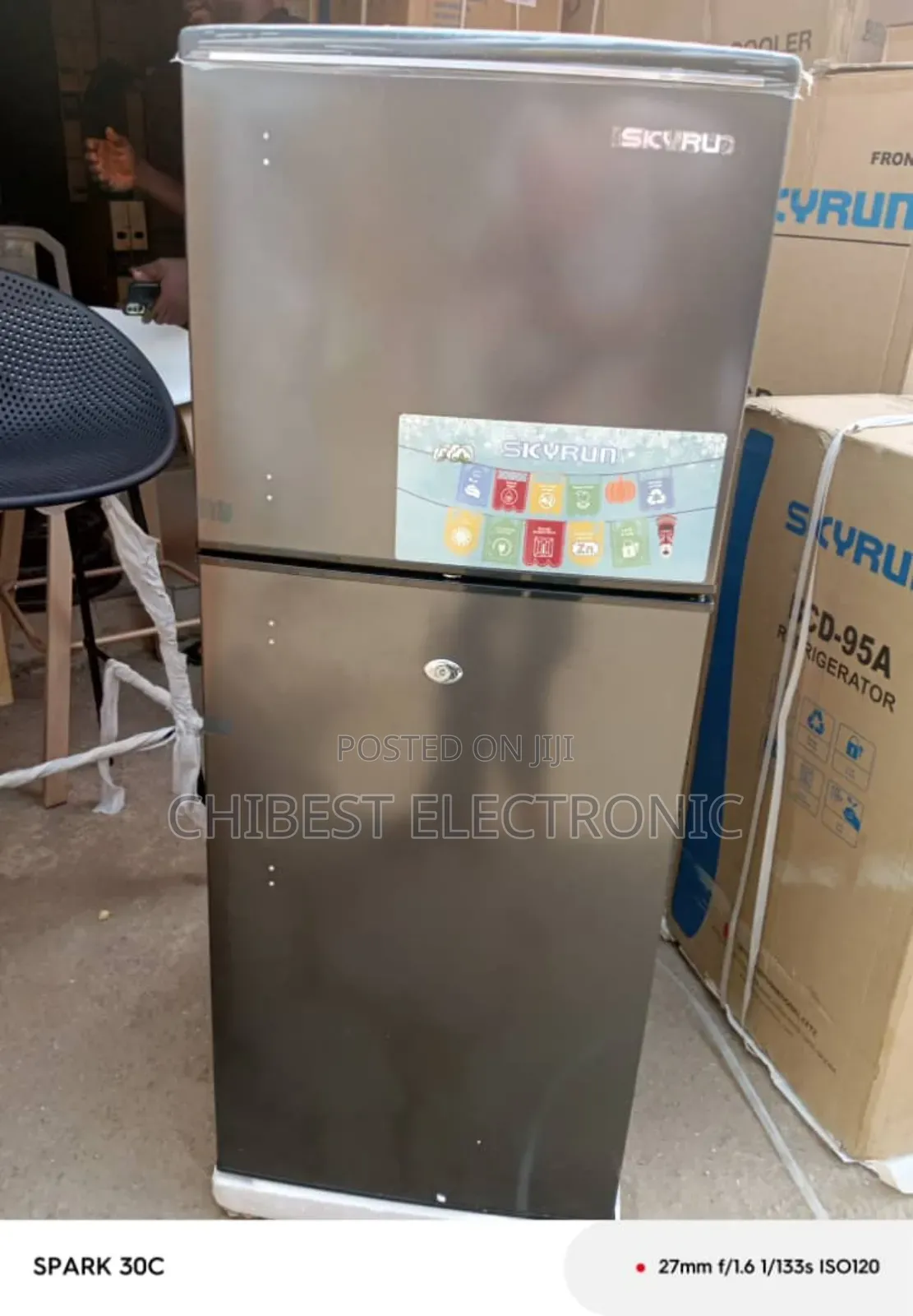 Refrigerator Skyrun 138 Liters