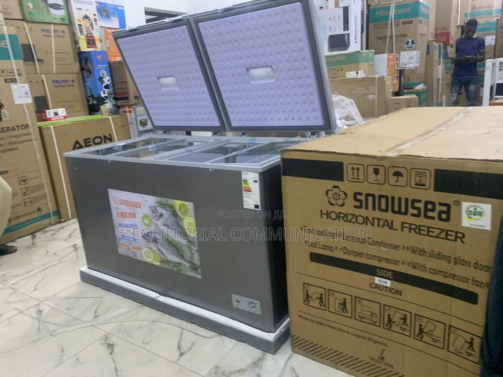 Snowsea Chest Freezer 420l – Smart Cooling Tech