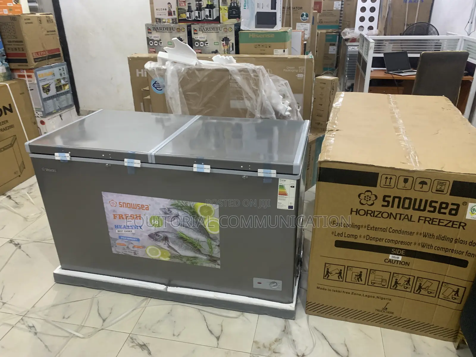 Snowsea 420l Chest Freezer – Fast Cool Technology