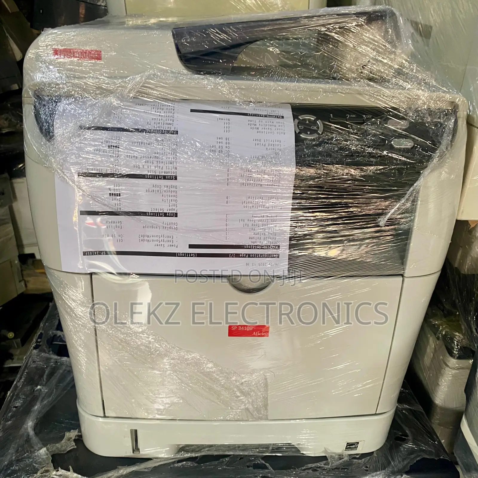 Ricoh Sp 3400/3410s Mono A4 Laser Printer