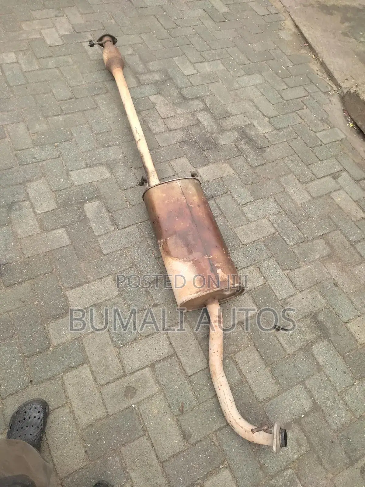 Exhaust With Catalyst Toyota Highlander Four Plug 2005/2010