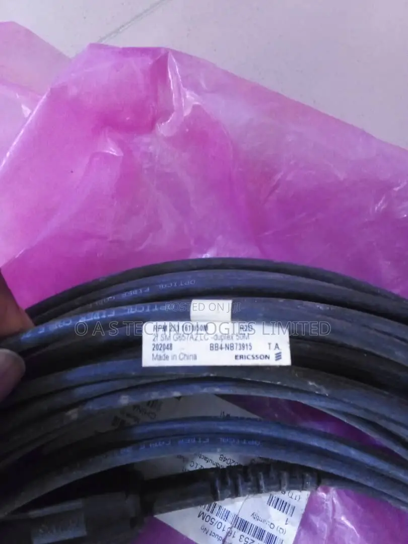 Fiber Optic Patch Cord – 50m Ericsson Lc-Lc Duplex