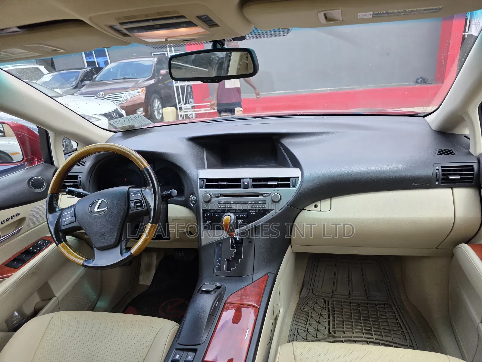 Lexus RX 350 2011 Red