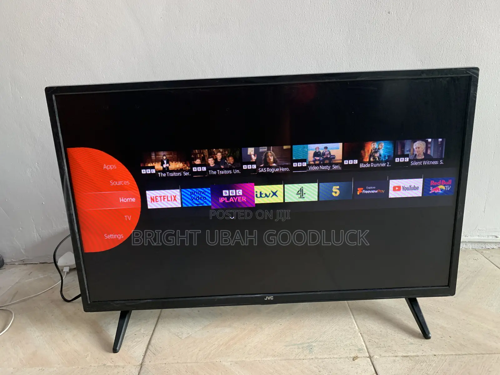 JVC Smart Tv With Free Netflix Acct Youtube Warranty 6month
