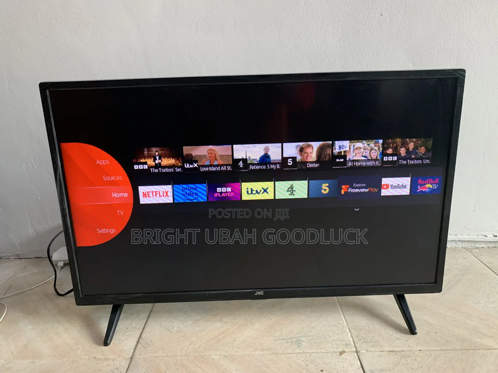 JVC Smart Tv With Free Netflix Acct Youtube Warranty 6month