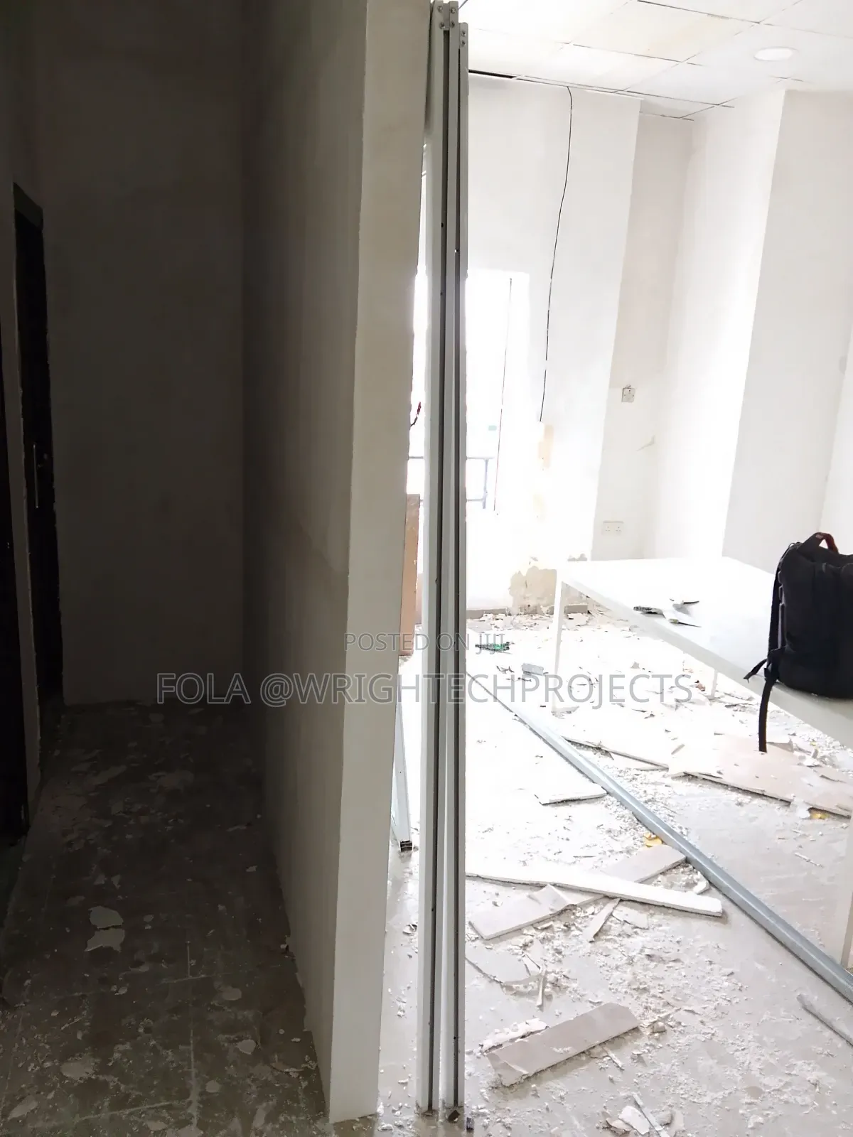 Office Drywall Partitioning