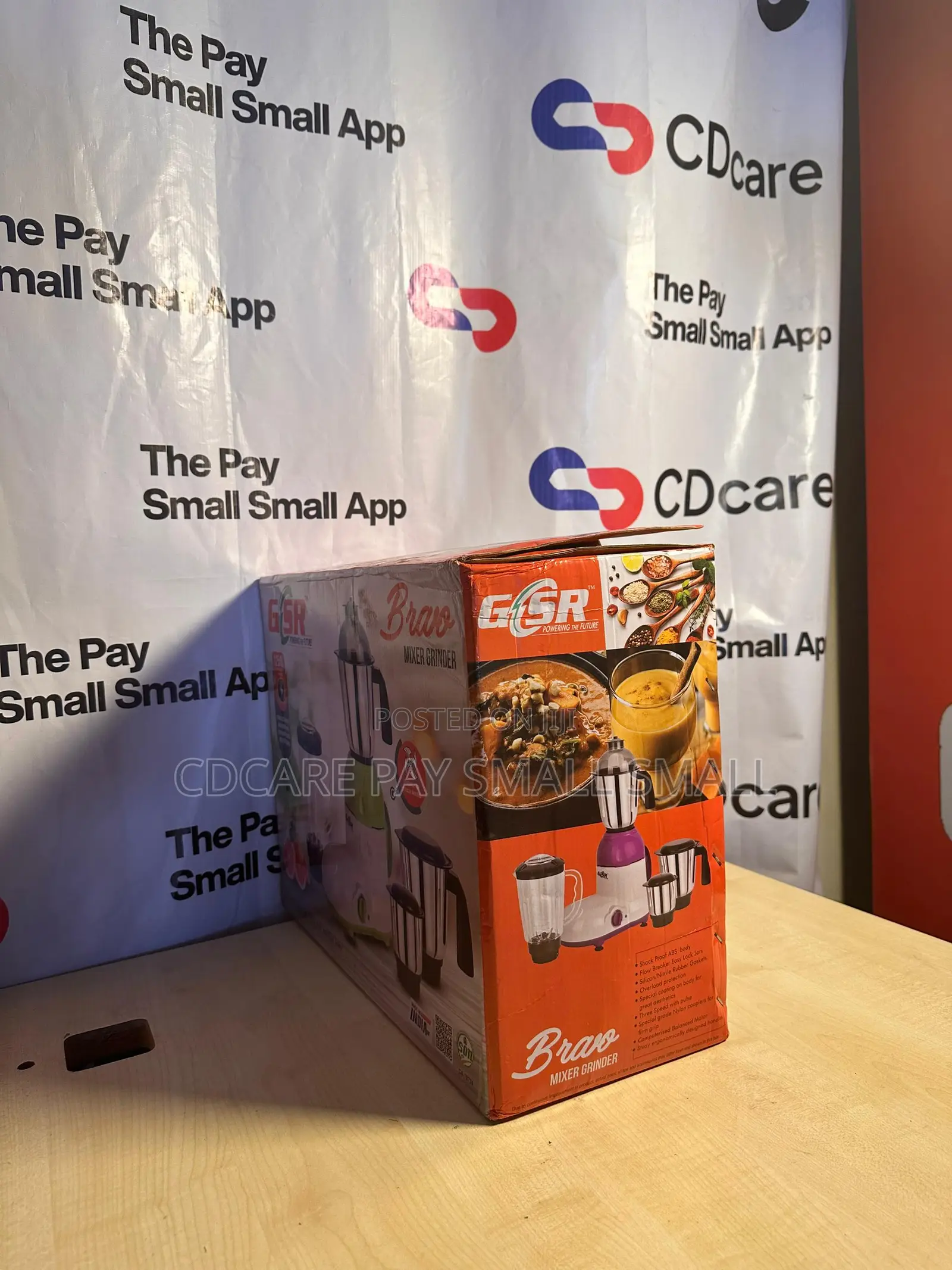 Pay Small Small Gsr Bravo Mixer Grinder On Cdcare.App