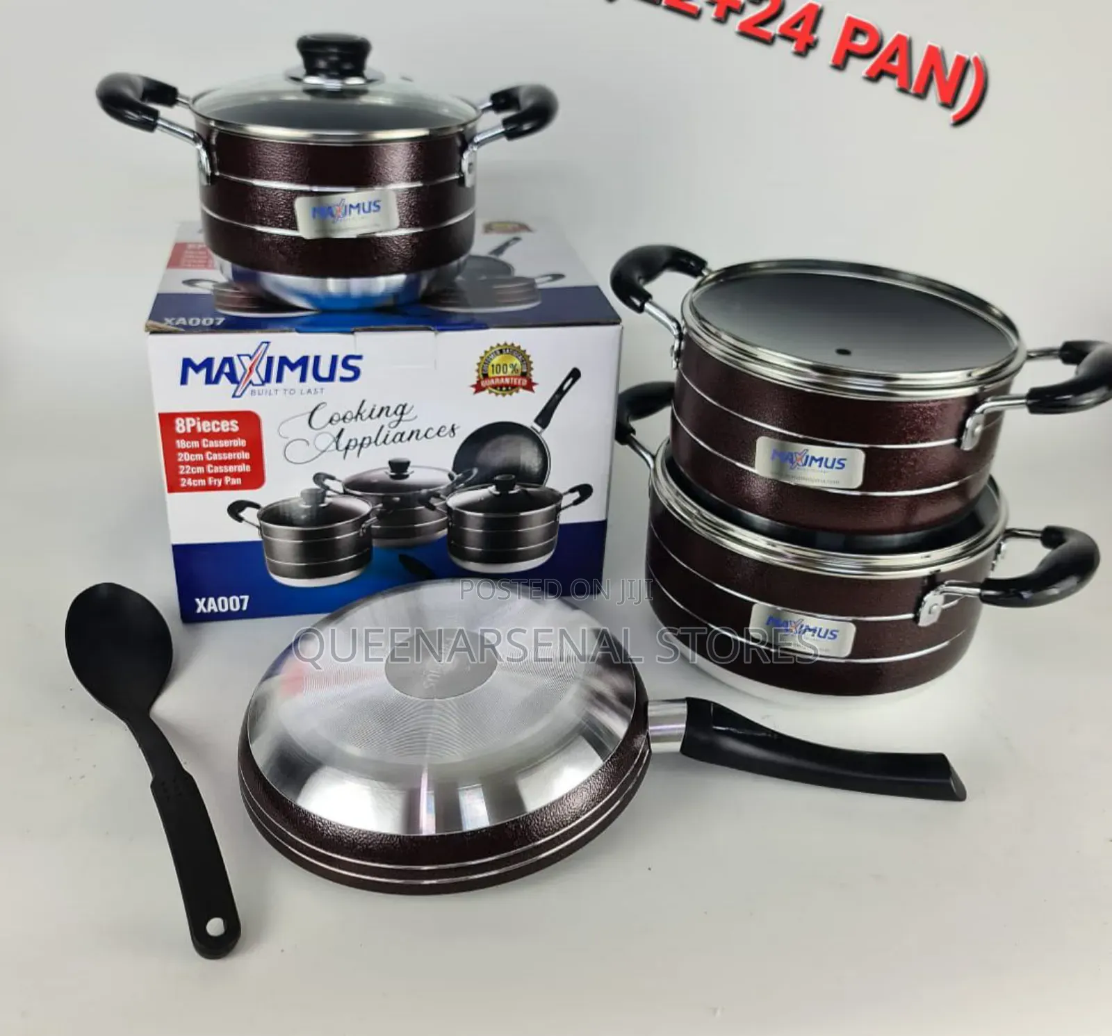 3set of Pot and 1frypan