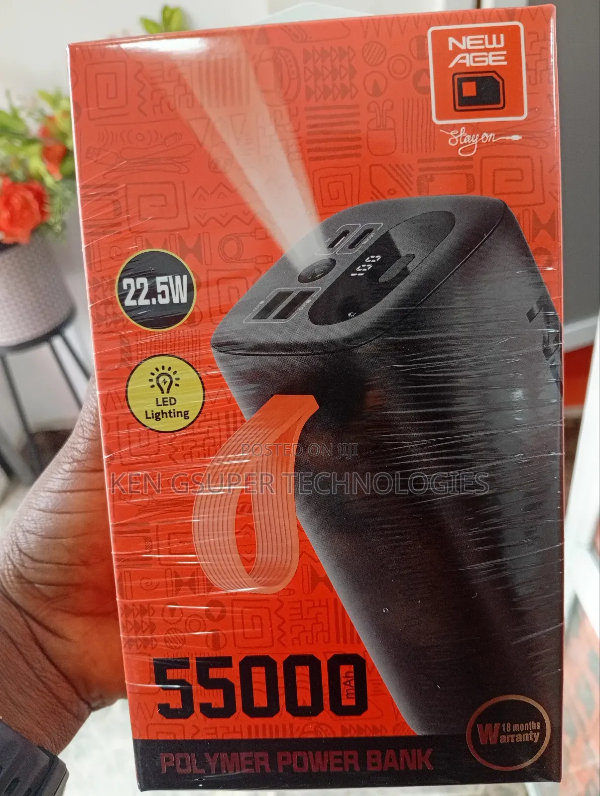 Newage Power Bank 55000mah