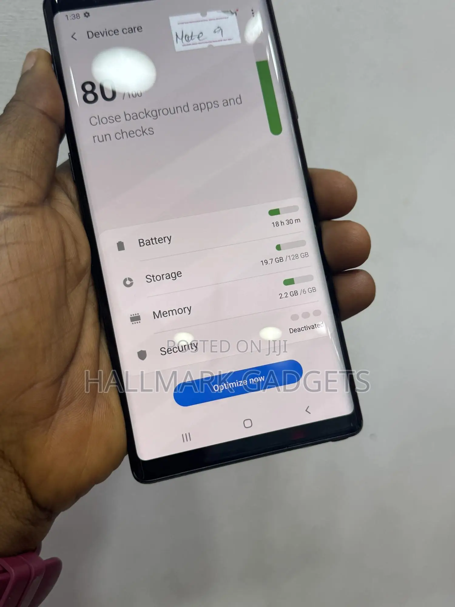 Samsung Galaxy Note 9 128 GB Black