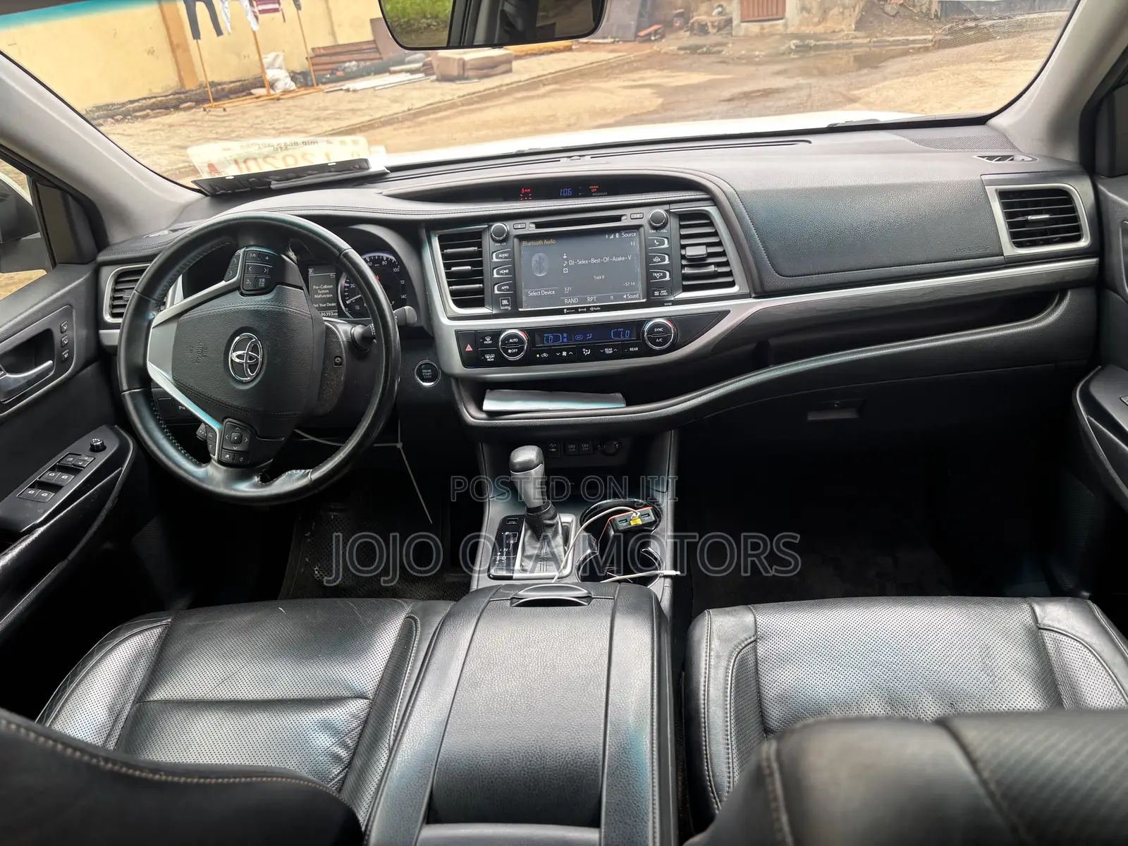 Toyota Highlander Limited 4x4 V6 (3.5L 6cyl 8A) 2017 White
