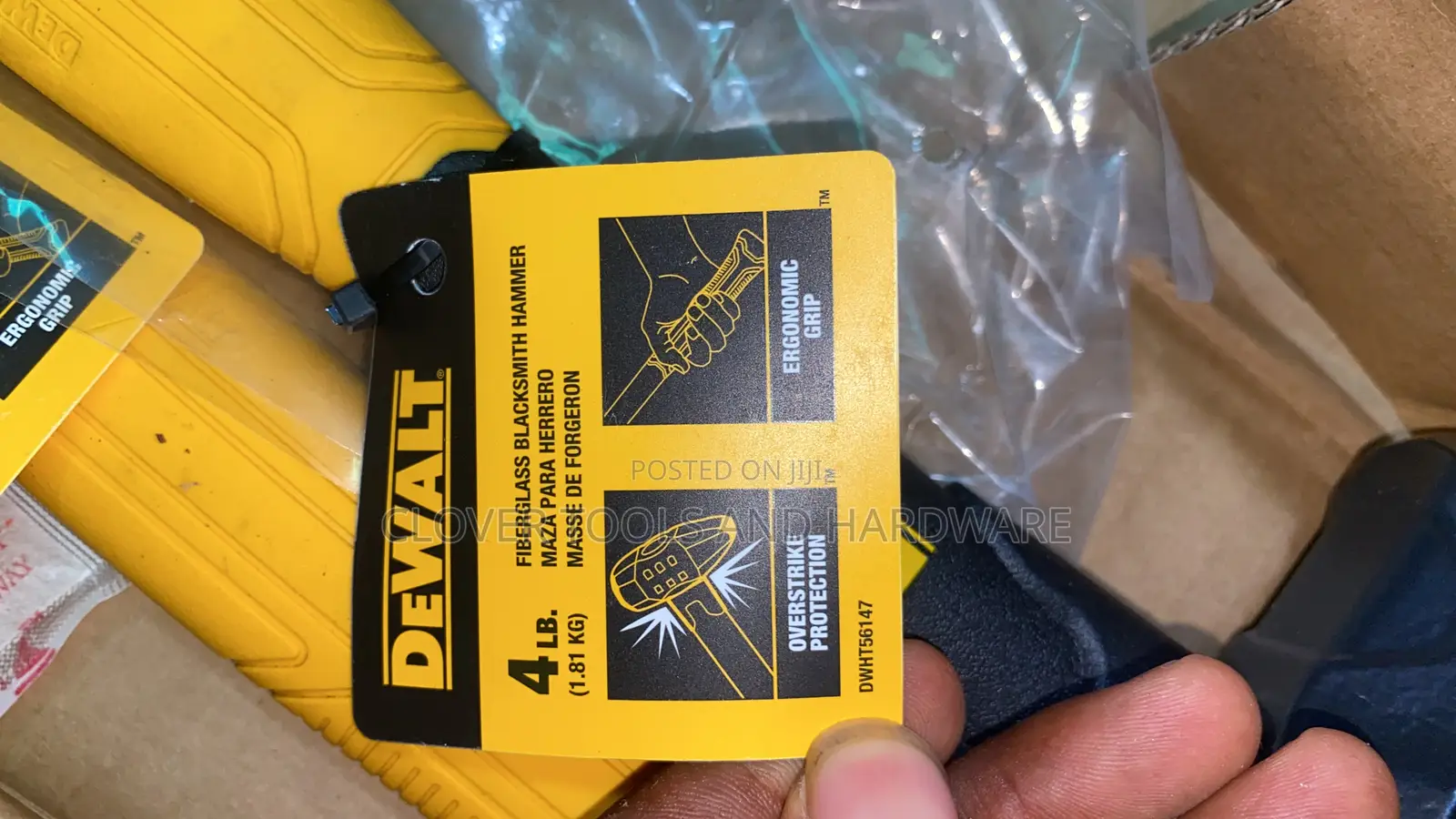 Dewalt 4 Lb. Fiberglass Blacksmith Hammer